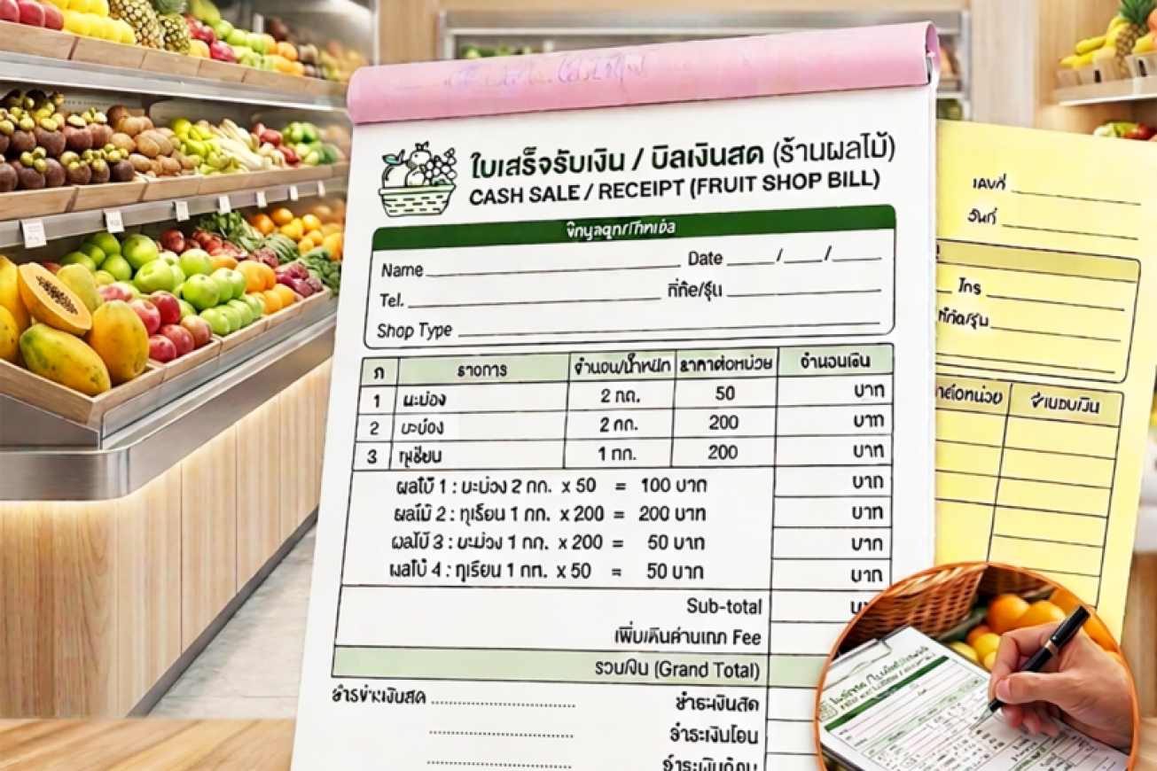 บิลร้านผลไม้ คือ